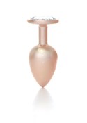 Plug-Jewellery Pearl Gold PLUG- Clear L