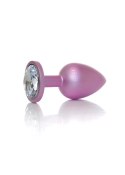 Plug-Jewellery Pearl Pink PLUG- Clear L