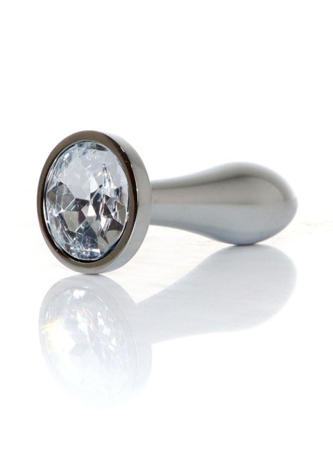 Plug-Jewellery Silver PLUG- Clear S