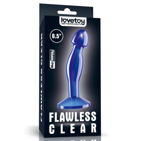 6.5'' Flawless Clear 
Prostate Plug