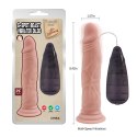 G-spot Beast Vibrator Dildo-Flesh