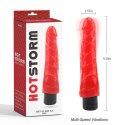 Hot Storm Devilish X3 Red Vibrator