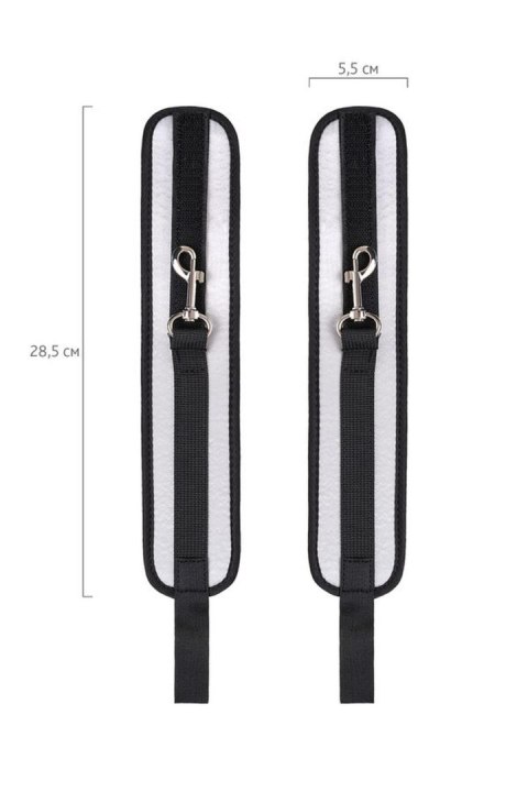 Anonymo anclecuffs, polyester, silver, 28.5 cm Anonymo anclecuffs, polyester, silver, 28.5 cm