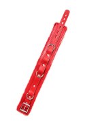 Anonymo collar, PU leather, red