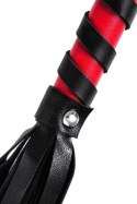 Anonymo flogger, PU leather, black, 45 cm