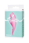 Multifunctional erogenous zone stimulator Flovetta by Toyfa DAHLIA, silicone, pink, 14 cm