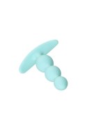 ToDo by Toyfa Anal plug Triple, silicone, mint, 10.5 cm, O 2.4 cm