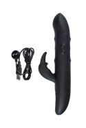 Unrealistic WANAME D-SPLASH HAIL vibrator, silicone, black, 23.8 cm