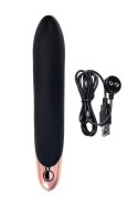 Unrealistic WANAME D-SPLASH WATERFALL vibrator, silicone, black, 21.3 cm