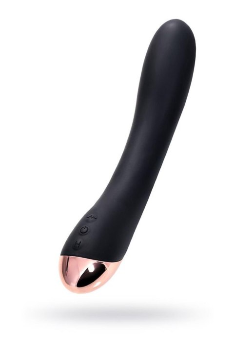 Unrealistic vibrator WANAME D-SPLASH STREAM, silicone, black, 21 cm