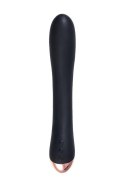 Unrealistic vibrator WANAME D-SPLASH STREAM, silicone, black, 21 cm