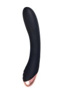 Unrealistic vibrator WANAME D-SPLASH STREAM, silicone, black, 21 cm