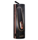 Unrealistic vibrator WANAME D-SPLASH TSUNAMI, silicone, black, 18.3 cm