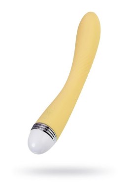 Vibrator Flovetta by Toyfa Calla, silicone, yellow, 22 cm