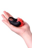 EROTIST Mill vibro ring, silicone, black, 8.5 cm, O 2.6 cm