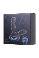 EROTIST SIXTH Prostate Massager vibro with heating silicone black 14.5 cm