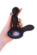 EROTIST SIXTH Prostate Massager vibro with heating silicone black 14.5 cm