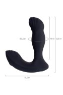 Prostate vibration stimulator with remote control Erotist Mounto, silicone, 13.2 cm