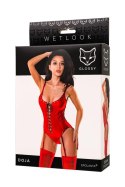 Wetlook Doja bodysuit - red XL