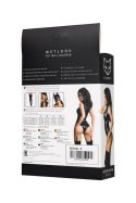 Wetlook body Adriana - black L