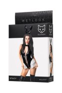 Wetlook body Stacy - black L