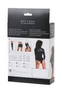 Wetlook body dress ALESSIA - black L