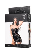 Wetlook dress Lillie - black S