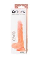 A-TOYS, Realistic Dildo, TPE, Flesh, 14 cm