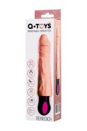 A-TOYS Vibrator with heating TPE 12 speeds bendable rechargble