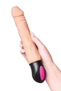 A-TOYS Vibrator with heating TPE 12 speeds bendable rechargble