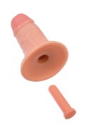 Realistic dildo Caliber 14/6 , PVC, flesh, length 14cm, diameter 6cm