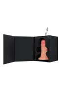 Realistic dildo Caliber 14/6 , PVC, flesh, length 14cm, diameter 6cm