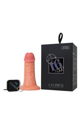 Realistic dildo Caliber 16/5 , PVC, flesh, length 16cm, diameter 5cm