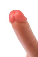 Realistic dildo Caliber 18/3 , PVC, flesh, length 18cm, diameter 3cm