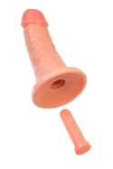 Realistic dildo Caliber 18/6 , PVC, flesh, length 18cm, diameter 6cm