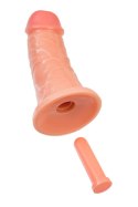 Realistic dildo Caliber 20/6 , PVC, flesh, length 20cm, diameter 6cm