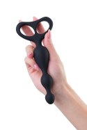 TOYFA POPO Pleasure Anal Beads Black