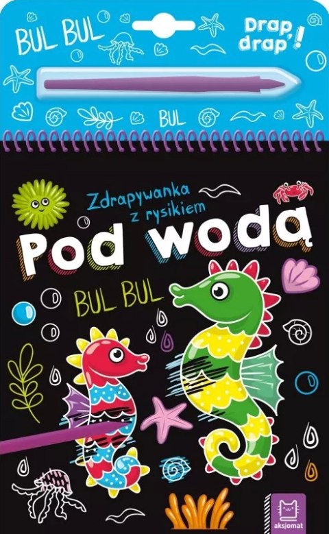 ZDRAPYWANKA NOTES Z RYSIKIEM "POD WODĄ" 20 STRON