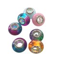 ZESTAW DO ROBIENIA BIŻUTERII BRANSOLETEK DIY CHARMS BEADS KORALIKI PREZENT