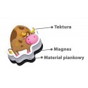 MÓJ MAŁY ŚWIAT MAGNESÓW: FARMA MAGNESY ZWIERZĄTKA DLA DZIECI ROTER KAFER