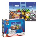 PUZZLE 2w1 PSI PATROL PAW PATROL UKŁADANKA I KOLOROWANKA W JEDNYM ZESTAWIE