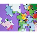 PUZZLE 2w1 ŚWINKA PEPPA 60 ELEMENTÓW UKŁADANKA I KOLOROWANKA W JEDNYM