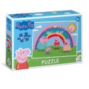 PUZZLE 30 ELEMENTÓW ŚWINKA PEPPA UROCZA UKŁADANKA DLA MALUCHÓW PEPPA PIG