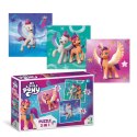 PUZZLE 3w1 "MY LITTLE PONY" 3 UKŁADANKI W JEDNYM KOLOROWE UKŁADANKI