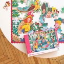 PUZZLE KSIĘŻNICZKI NA SPACZERZE 100 ELEMENTÓW DO UŁOŻENIA KOLOROWY OBRAZEK