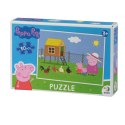 PUZZLE PEPPA PIG ŚWINKA PEPPA 30 ELEMENTÓW UROCZA UKŁADANKA DLA MALUCHÓW