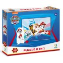 PUZZLE "PSI PATROL" Z FIGURKĄ 60 ELEMENTÓW KOLOROWA UKŁADANKA DLA DZIECI