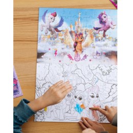 PUZZLE 2w1 MY LITTLE PONY MEGA ZESTAW UKŁADANKA I KOLOROWANKA W JEDNYM