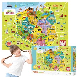 Puzzle Mapa Polski 0127