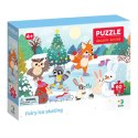 Puzzle Zabawa na łyżwach, 60 el. 300410